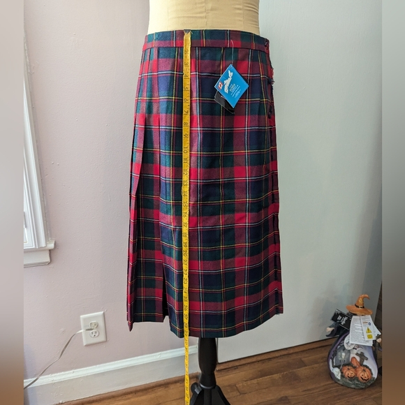 Authentic Scottish Tartan by Bonda Made in Canada NWT Vintage size 14 Outlander - Picture 4 of 9
